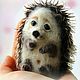 Order hedgehog-baby. ufawooltoys (ufawooltoys). Livemaster. . Stuffed Toys Фото №3