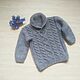 Children's knitted sweater 1-2 years old. Sweaters and jumpers. handmade for baby (alenka3). Online shopping on My Livemaster.  Фото №2