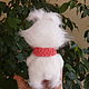 Order Crocheted Bunny Tishka. Warm toys. Livemaster. . Stuffed Toys Фото №3
