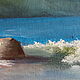  Seascape oil painting ' Lone Wave'. Pictures. flamemilady. My Livemaster. Фото №4
