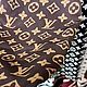  Шифон принт Louis Vuitton. Ткани. Nitohkaff. Ярмарка Мастеров.  Фото №4