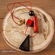 Украшения handmade. Livemaster - original item Necklace made of wood 