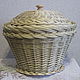 A basket of willow twigs, Basket, Kirovo-Chepetsk,  Фото №1