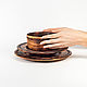 Набор посуды из кедра серии "Панада" TN68. Наборы посуды. ART OF SIBERIA. Ярмарка Мастеров.  Фото №5