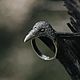 Raven Ring | Small | Silver, Rings, Moscow,  Фото №1
