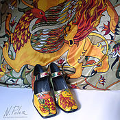 Обувь ручной работы handmade. Livemaster - original item Painting on shoes. Shoes painted 