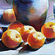 Golden peaches. Pictures. Valeria Akulova ART. My Livemaster. Фото №4
