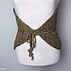 Cinturón de calentamiento para la espalda de lana de camello. Belt. Knitwear shop Fairy Tale by Irina. Интернет-магазин Ярмарка Мастеров.  Фото №2