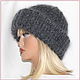 Шапки  "А-ля Такори" серый перламутр (шапка вяз. Шапки. Ирина(shvilinka.knit). Ярмарка Мастеров.  Фото №10