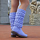 Boots ' Berta'. High Boots. KnittedBoots. Online shopping on My Livemaster.  Фото №2