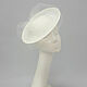 Order Wedding hat 'Catherine' from sinamei. Color milk. Exclusive HATS. LANA ANISIMOVA.. Livemaster. . Hats1 Фото №3