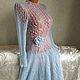 Order Dress elegant ' Beautiful Stranger-3'. hand knitting from Galina Akhmedova. Livemaster. . Dresses Фото №3