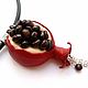 Pendant - necklace Granatik with pomegranate, Necklace, Moscow,  Фото №1