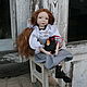 Artist Doll "A butterfly on a handbag" (la-la-kukla), Dolls, Moscow,  Фото №1