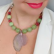 Украшения handmade. Livemaster - original item Necklace with quartz. Handmade.