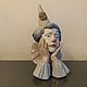 Винтаж: LLADRO 5129 фарфоровая статуэтка Бюст клоуна. Статуэтки винтажные. Коллекция Frau Burd. Интернет-магазин Ярмарка Мастеров.  Фото №2