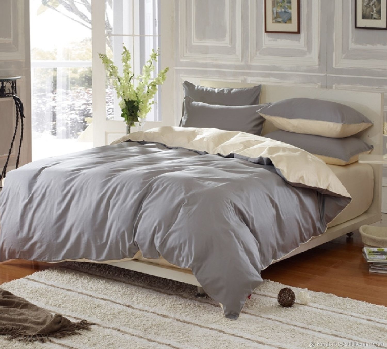 Кровать постельное белье