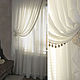 tulle: Tulle in the nursery with bells 'Mimi'. Tulle. PROFIDecor - CURTAINS. Online shopping on My Livemaster.  Фото №2