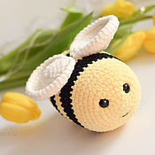 Для дома и интерьера handmade. Livemaster - original item Bee interior toy, a gift to a beekeeper, a bee as a gift. Handmade.