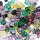 10gr cuentas Miyuki 3mm cubo mezcla 21 lavanda Jardín japonés cuentas Miyuki, Beads, Chelyabinsk,  Фото №1