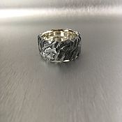 кольцо из серебра "Conferva"