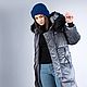 Jackets Winter Velvet. Outerwear Jackets. Diamondfashion. Online shopping on My Livemaster.  Фото №2
