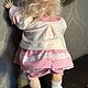 Антикварная , французская кукла SFBJ, 60 см. Будуарная кукла. Favorite Dolls. Ярмарка Мастеров.  Фото №9
