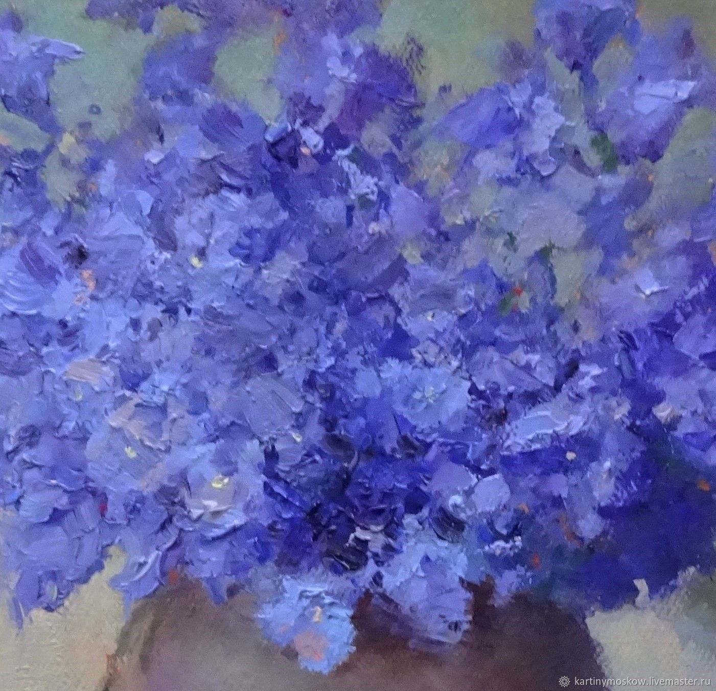 Картины: картина маслом колокольчики 30 на 40 см купить в интернет ...