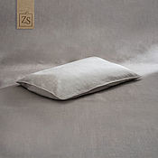 Для дома и интерьера handmade. Livemaster - original item Eco-buckwheat pillow (40x60). Handmade.