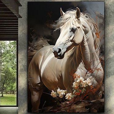 Картины с лошадьми - купить в интернет магазине
