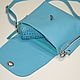 Order Women's cross-body bag 'Turquoise'. J.P.-Handmade Designer Bags. Livemaster. . Crossbody bag Фото №3