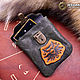 Copy of The Witcher man leather wallet. Wallets. Atomfashion. Online shopping on My Livemaster.  Фото №2
