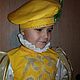The 'Prince' costume is Golden. Carnival costumes for children. ludmila7070. My Livemaster. Фото №5
