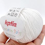 Материалы для творчества handmade. Livemaster - original item Cotton Katia Monaco Baby 01. Handmade.