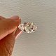 18. Кольцо данбурит, огранка 4.20 ct. Натуральные камни. Кольца. Елена. Ярмарка Мастеров.  Фото №11