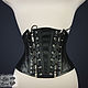 Корсет-пояс из натуральной кожи №5. Корсеты. Shi Corset (Анна). Ярмарка Мастеров.  Фото №6