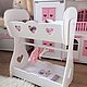 Crib cradle for dolls with dressing room. Doll furniture wooden. Doll furniture. Ludmila Omland. My Livemaster. Фото №5