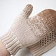 Order Double merino mittens. Knitwear shop Fairy Tale by Irina. Livemaster. . Mittens Фото №3