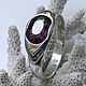 Order Men's Silver Ring with Purple Sapphire (2,19 ct) handmade. Bauroom - vedic jewelry & gemstones (bauroom). Livemaster. . Rings Фото №3
