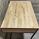 Письменный стол из массива ясеня "GOLD  ASH". Столы. EasyLOFT. Ярмарка Мастеров.  Фото №6