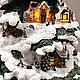 Заказать Винтаж: Thomas Kinkade,Томас Кинкейд Новогодняя елка. Ваши 'Винтажные штучки'. Ярмарка Мастеров. . Игрушки винтажные Фото №3