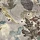 Платок шерсть экопринт / разный рисунок. Платки. Татьяна 'Эко-Дом' (ekodom). Интернет-магазин Ярмарка Мастеров.  Фото №2