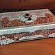  Купюрница женская. Шкатулки. Наталия Озерова Sonata Decor. Ярмарка Мастеров.  Фото №5