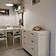 Chest of drawers in the loft style ' White', Dressers, Lipetsk,  Фото №1