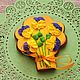 Stick a bouquet of pansies, Gingerbread Cookies Set, St. Petersburg,  Фото №1