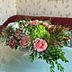 Заказать Композиция из цветов "Фонтан" Живые цветы Фллристика. DARK FLORIST Флористика Декор ЦВЕТЫ. Ярмарка Мастеров. . Композиции Фото №3