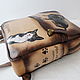 Women's leather backpack to order for a girl from Tiktok). Backpacks. Innela- авторские кожаные сумки на заказ.. My Livemaster. Фото №5