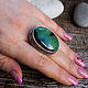 The Royal ring (ring) zoisite, 'Summer mood'. Ring. The inspiration of nature in stones. My Livemaster. Фото №5