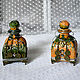 Bottles for perfumes, oils GREEN-ORANGE. Aromatic diffusers. Decoupage. My Livemaster. Фото №6