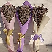 Цветы и флористика handmade. Livemaster - original item flowers and floristry: Tall bouquets of lavender. Handmade.